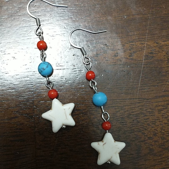 Star earrings - Picture 4 of 4